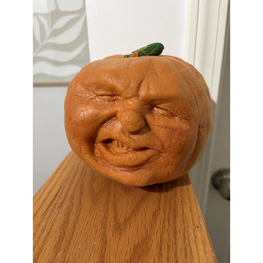 Vintage Todd Masters Joey Oh Lantern Foam Pumpkin Halloween Jack O Lantern